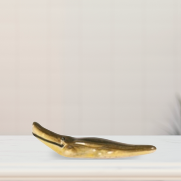 Garden miniature crocodile figurine